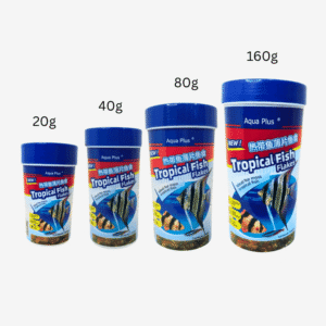 AquaPlus Tropical Fish Flakes: Complete Daily Feed for All Tropical Fish