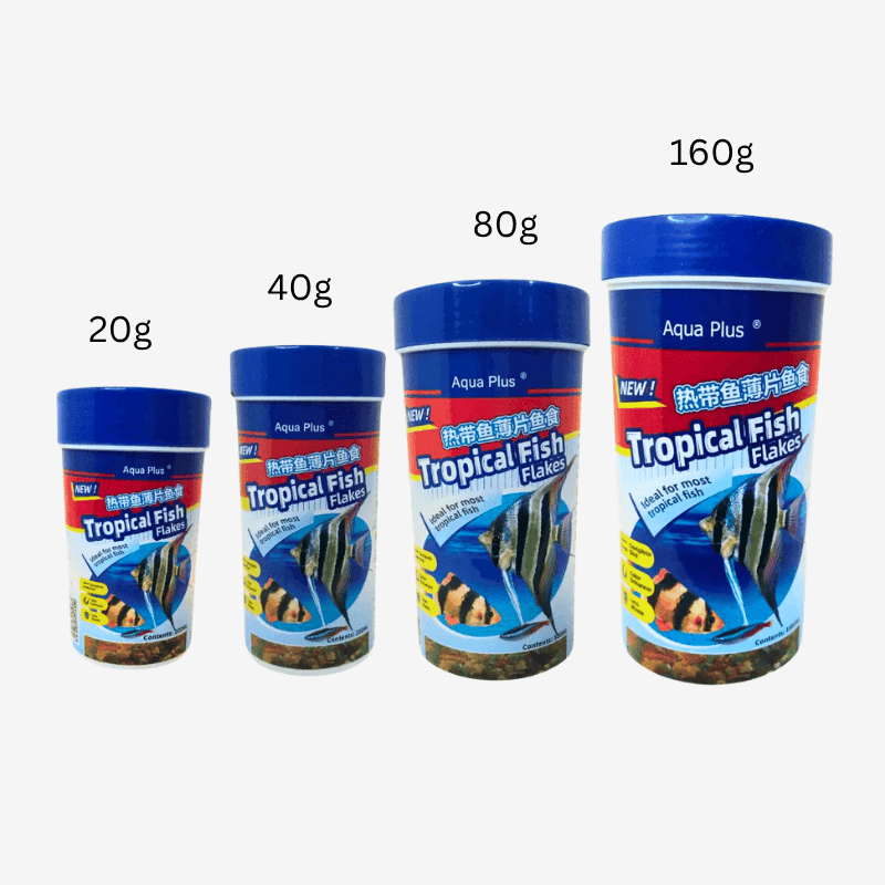 AquaPlus Tropical Fish Flakes Variable
