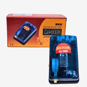 MJ-248C Single Nozzle Aquarium Air Pump: Low Noise, 3W, 3.5L/Min