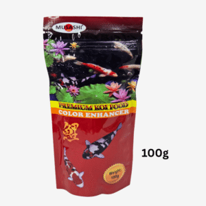 Musashi Premium Koi Food Color Enhancer 100g: Japanese Formula with Astaxanthin