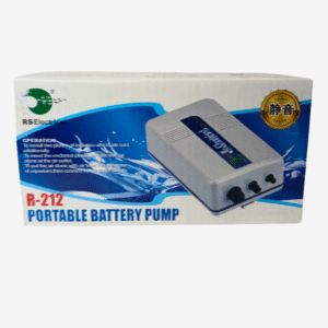 R-212 Portable Battery Single Nozzle Aquarium Air Pump
